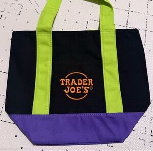 Trader Joe's Mini Canvas Tote Bag - NWOT